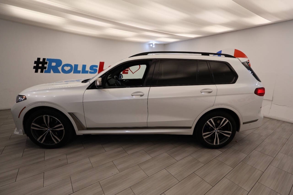 2021 BMW X7 M50i AWD 4dr Sports Activity Vehicle, White, Mileage: 67,983 - photo 1