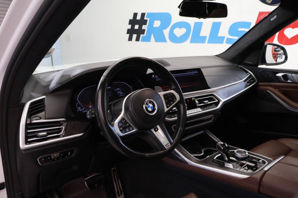 2021 BMW X7 M50i AWD 4dr Sports Activity Vehicle, White, Mileage: 67,983 - photo 11