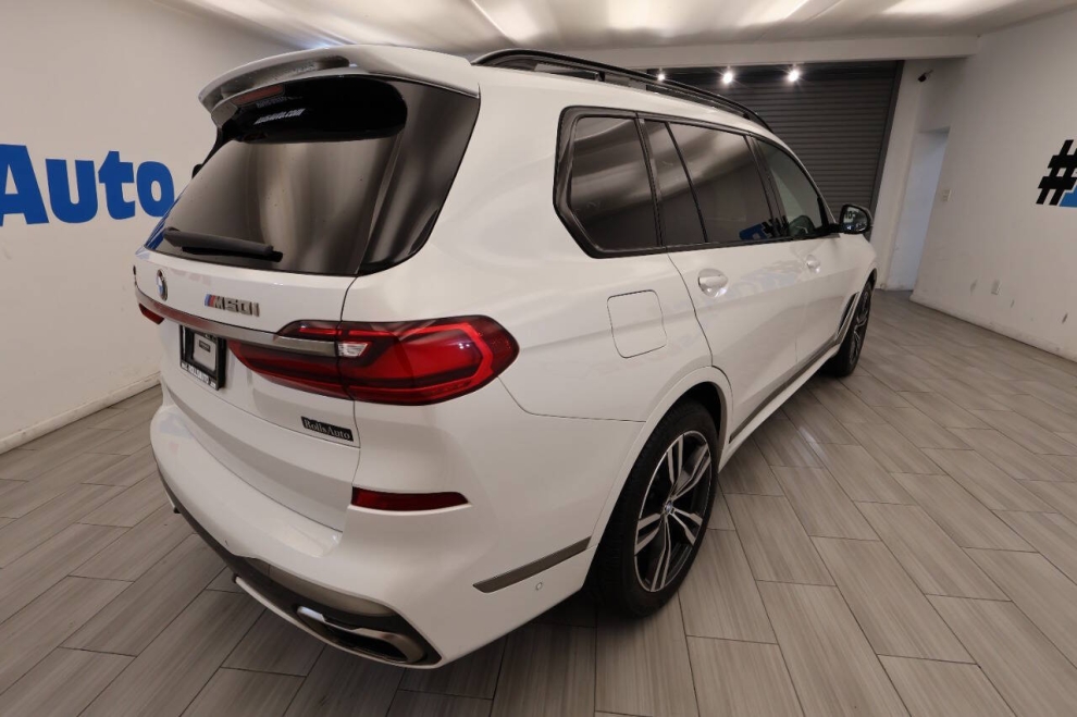 2021 BMW X7 M50i AWD 4dr Sports Activity Vehicle, White, Mileage: 67,983 - photo 4