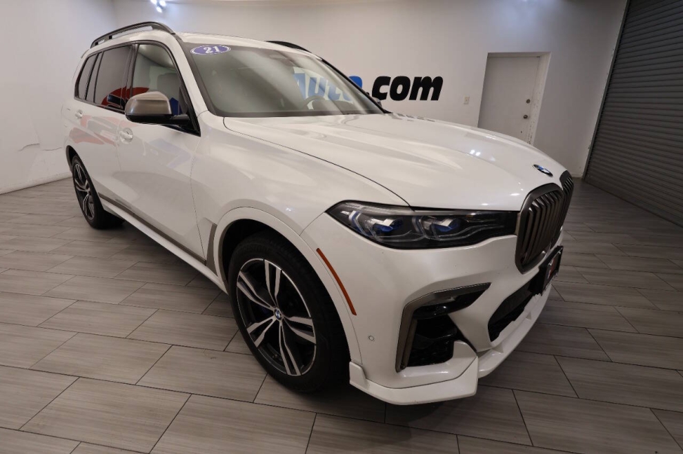 2021 BMW X7 M50i AWD 4dr Sports Activity Vehicle, White, Mileage: 67,983 - photo 6
