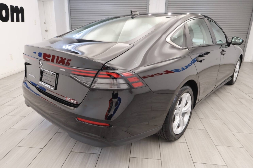 2023 Honda Accord LX 4dr Sedan, Black, Mileage: 22,246 - photo 4