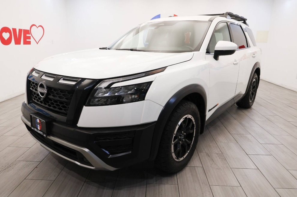 2023 Nissan Pathfinder Rock Creek AWD 4dr SUV, White, Mileage: 52,273 