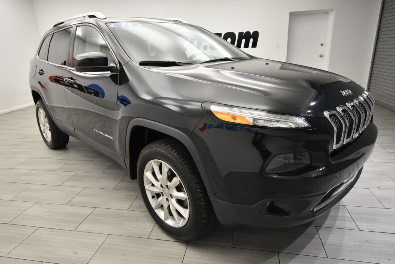 Used 2014 Jeep Cherokee Limited 4x4 4dr SUV, Stock# 12704, Black