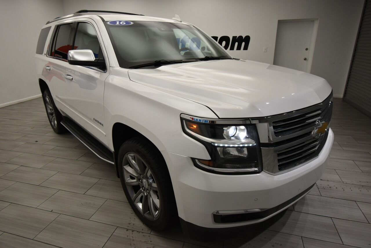Used 2016 Chevrolet Tahoe LTZ 4x4 4dr SUV, Stock 11941, White, Mileage