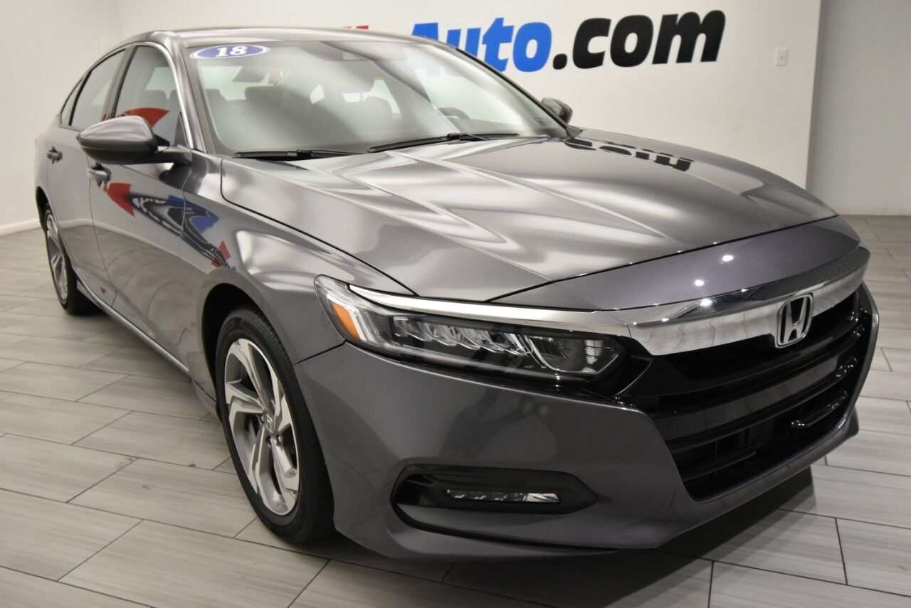 Used 2018 Honda Accord EX L 4dr Sedan (1.5T I4), Stock 12062S, Gray