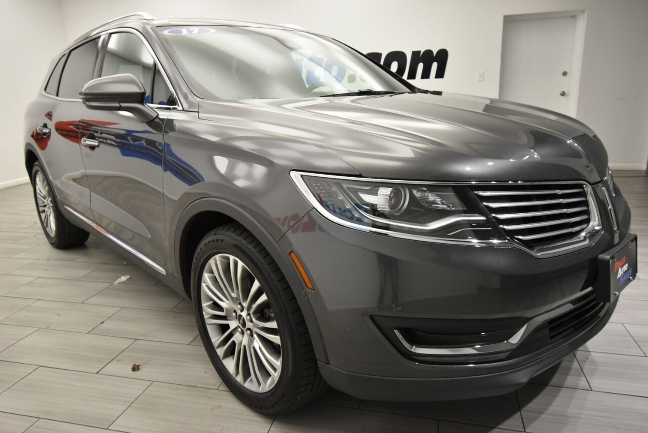 Used 2017 Lincoln MKX Reserve AWD 4dr SUV, Stock 12227, Gray, Mileage
